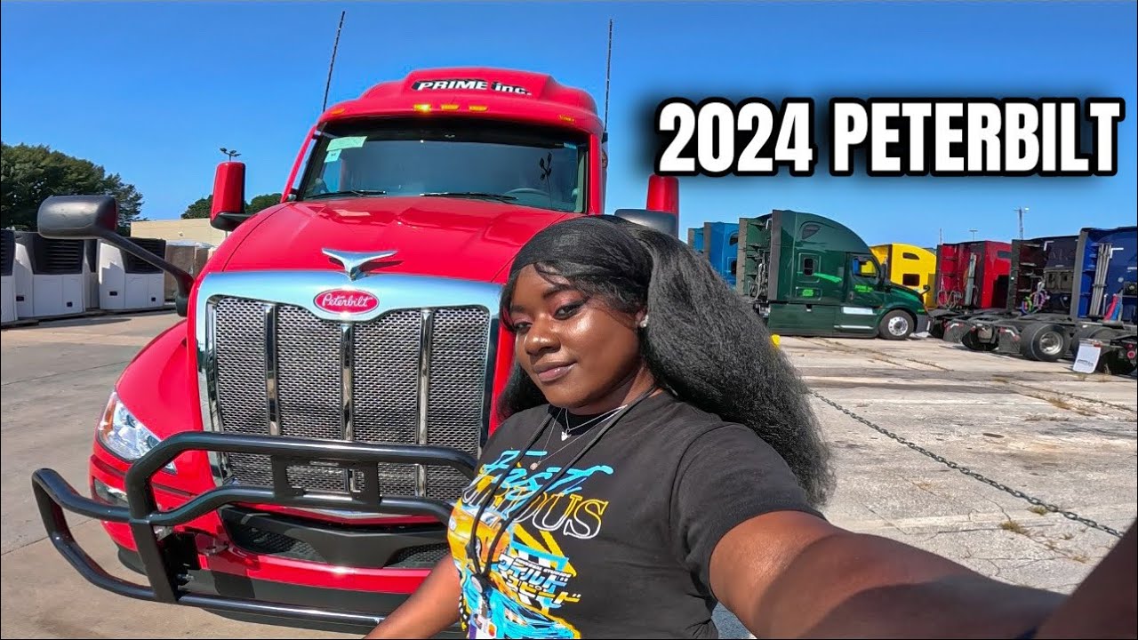 Upgraded At Prime Inc To a 2024 Peterbilt 