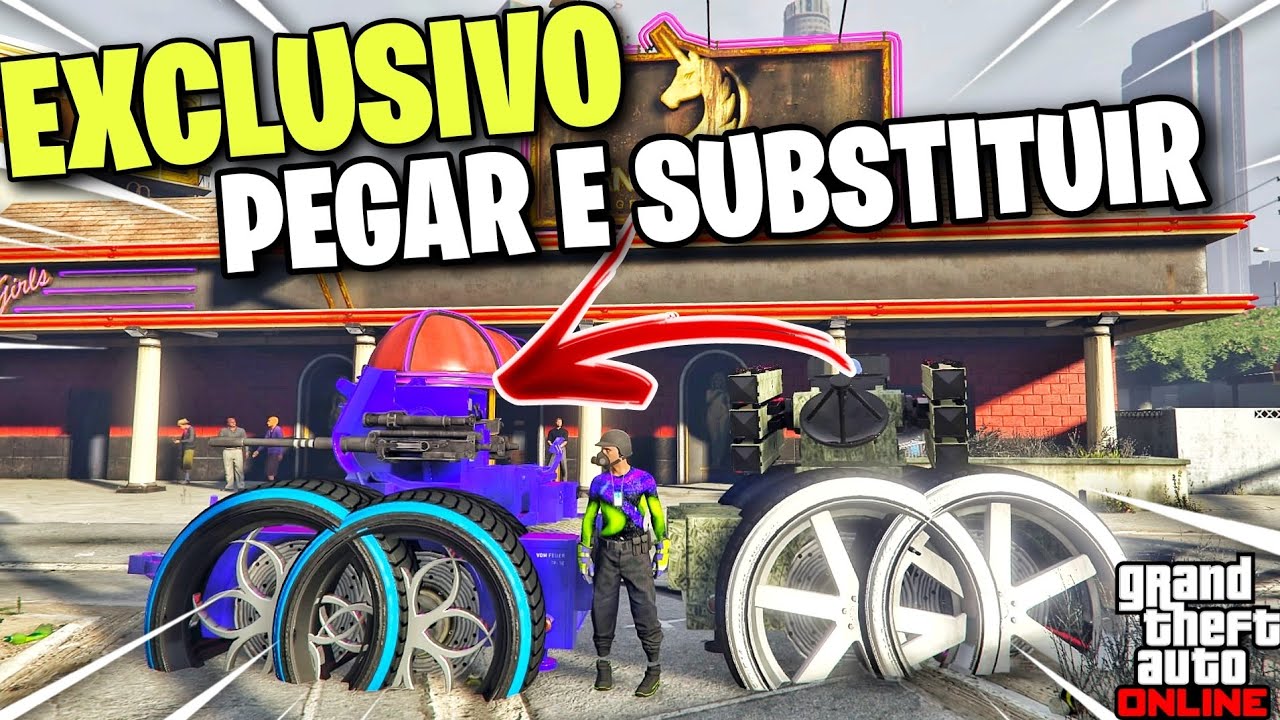 RSILVA EXCLUSIVO COMO PEGAR REBOQUE ANTE AÉRIO SEM TER ELE E SUBSTITUIR O NOVO MOD NO GTA 5 ONLINE