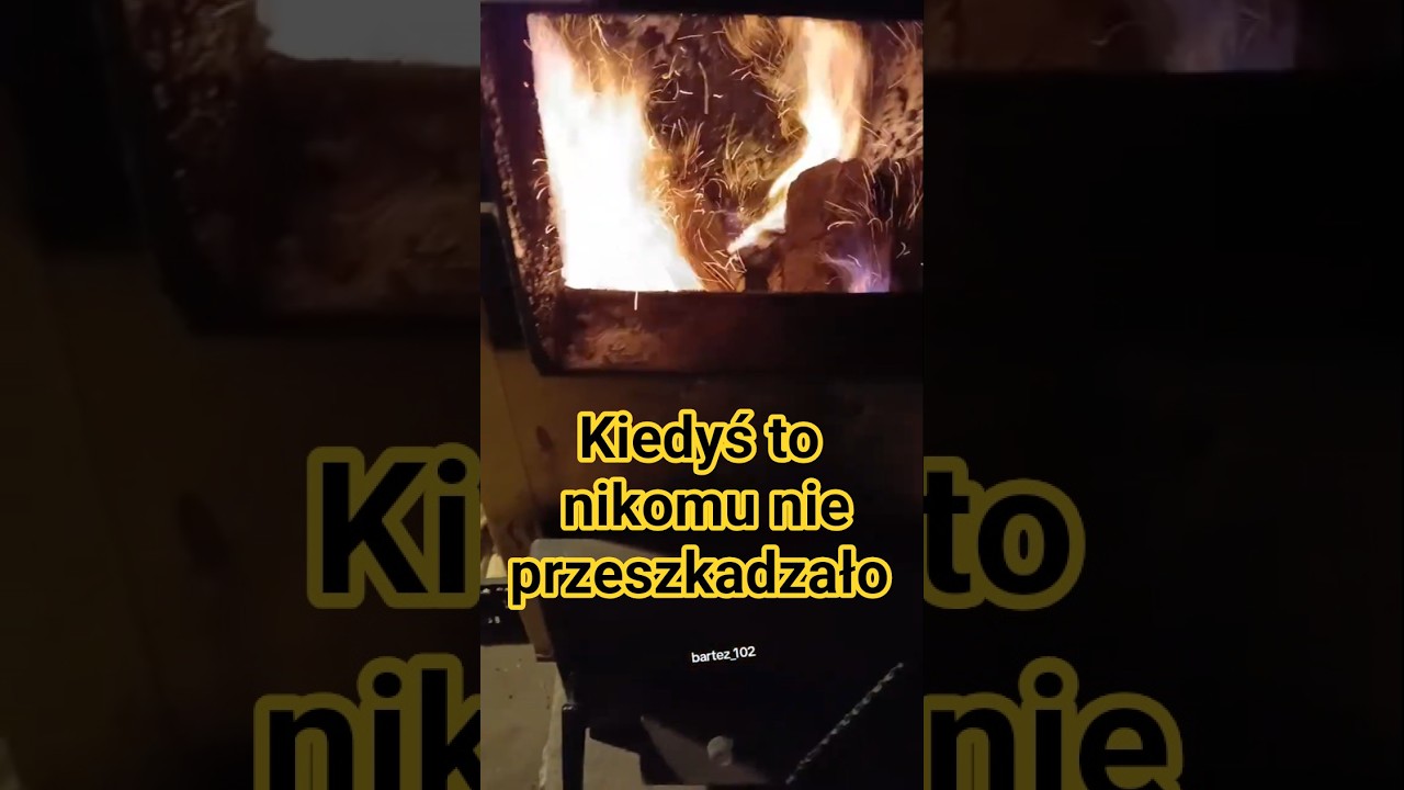 KIEDYŚ TO NIE BYŁ PROBLEM 🔥 #ogień #kotłownia #piec #ogrzewanie #drewno #węgiel #ciepło #pompaciepła