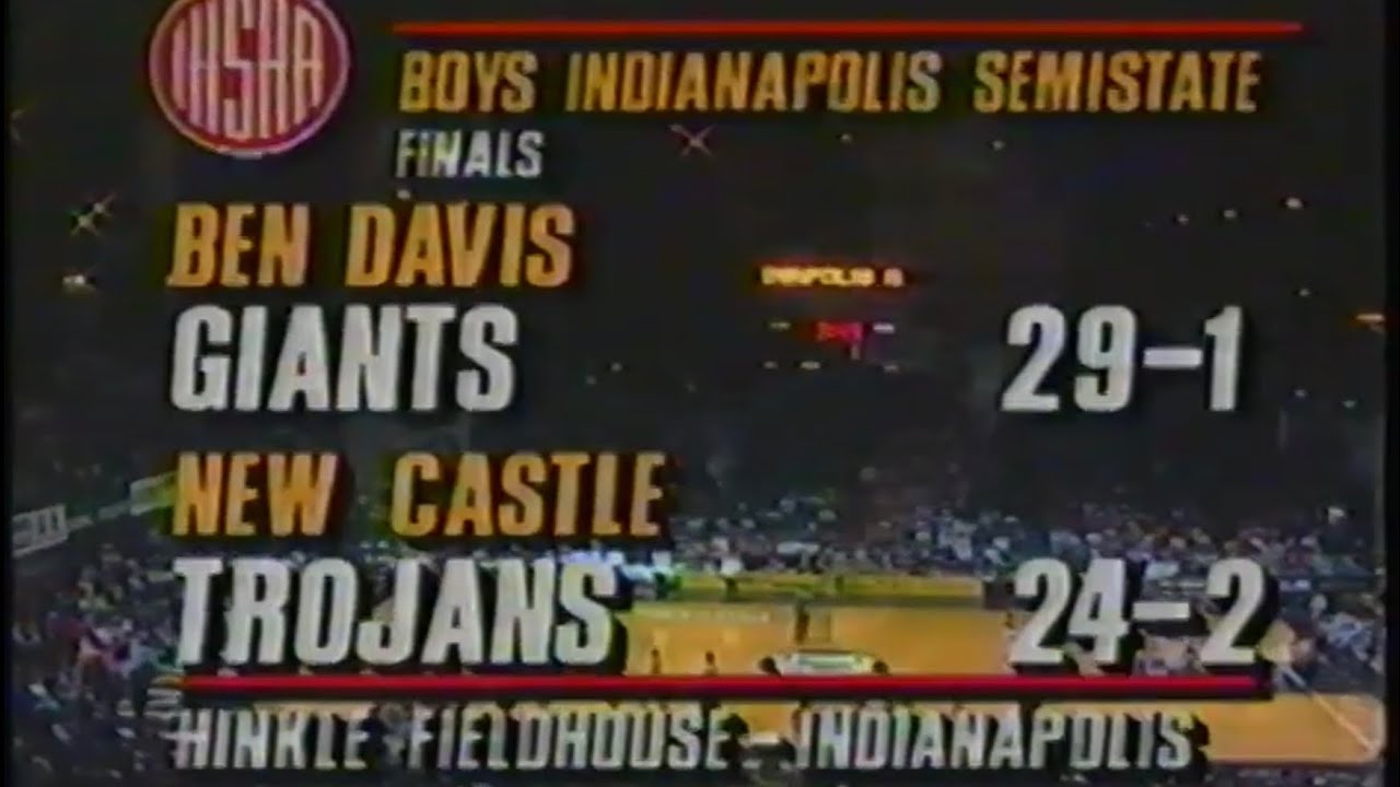 New Castle Basketball vs. Ben Davis March 18, 1995 - Semi-State