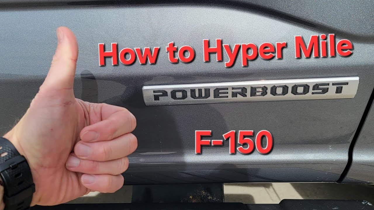 Как проехать больше мили на новом Ford F-150 Powerboost Hybrid...увеличить пробег!