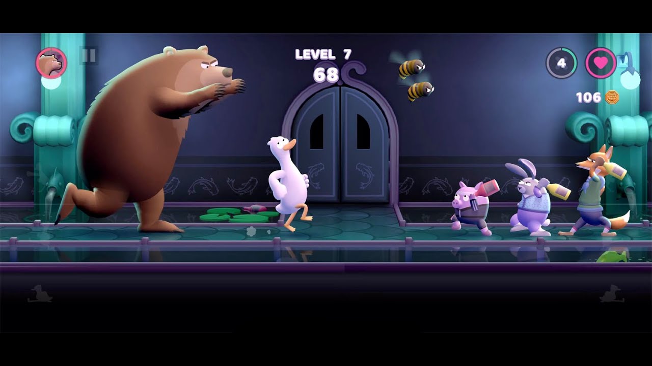 PUNCH KICK DUCK gameplay level 1-10