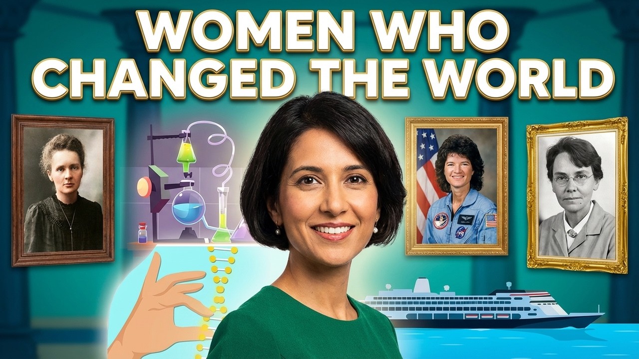 Women Who Changed the World. The Greatest Women in Science. Education for Kids