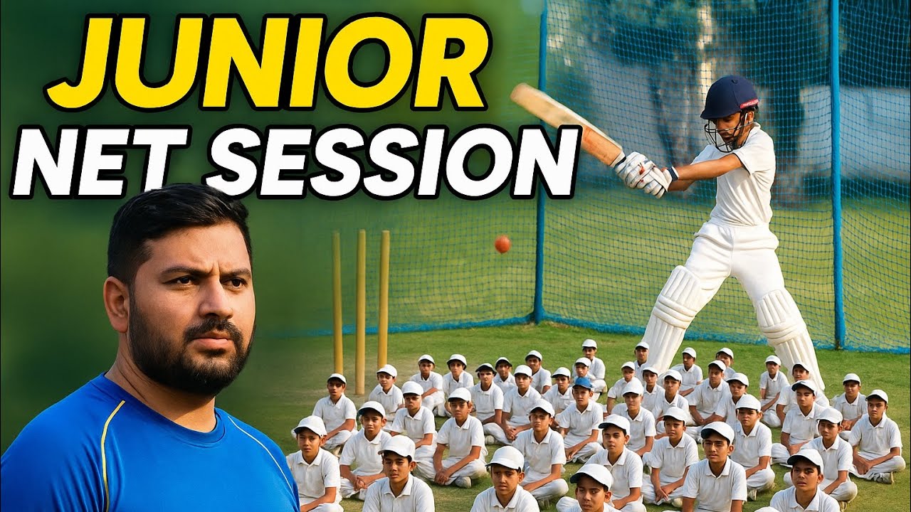 50 Juniors Ground Par! Guru Nanak Cricket Academy का धमाकेदार Net Session 💥