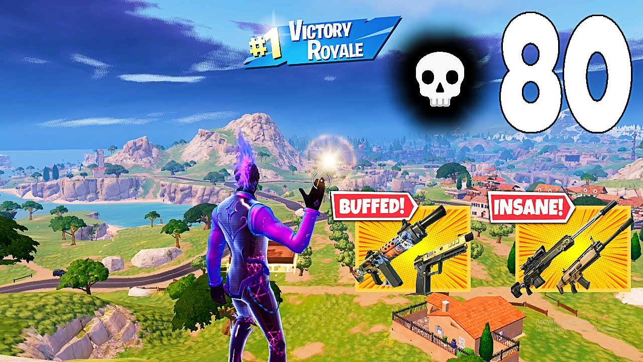 80 Elimination Solo Vs Squads 
