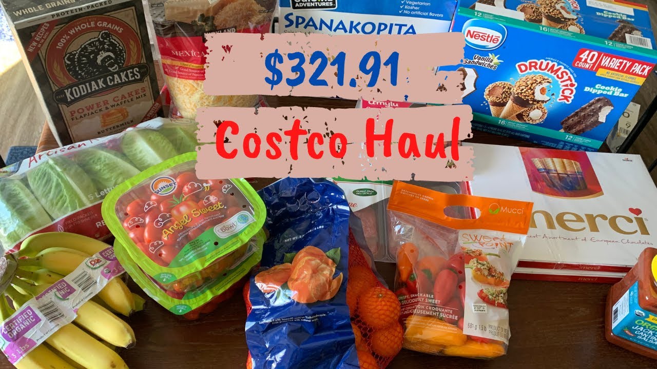 $321.91 HUGE Costco haul || Pantry, produce, and freezer restock! || Brianna Weiler #costcohaul