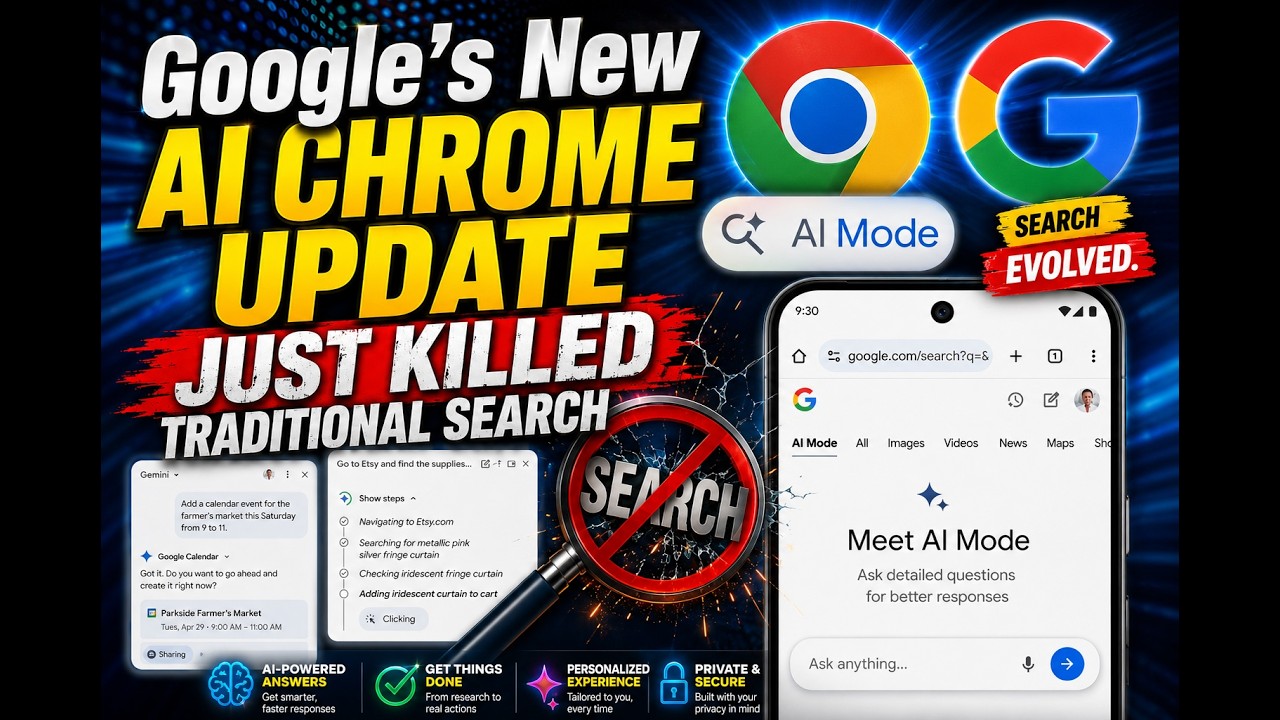 Google Chrome Just Changed Forever (The End of Search)
