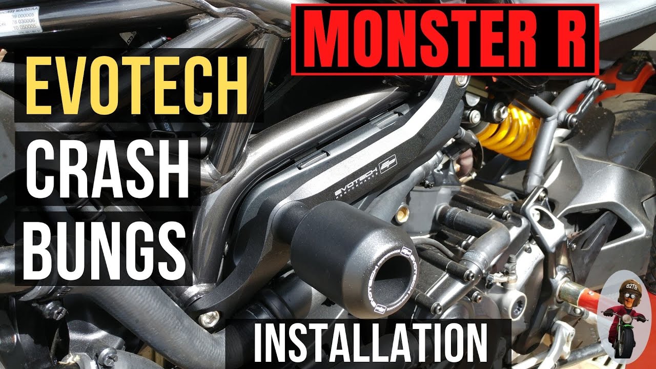 Ducati Monster - Evotech Crash Protection Bungs