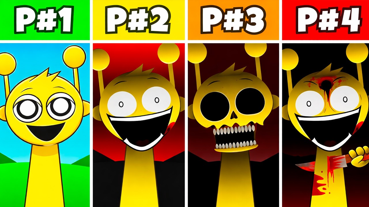 All YELLOW in DIFFERENT mods but something is WRONG