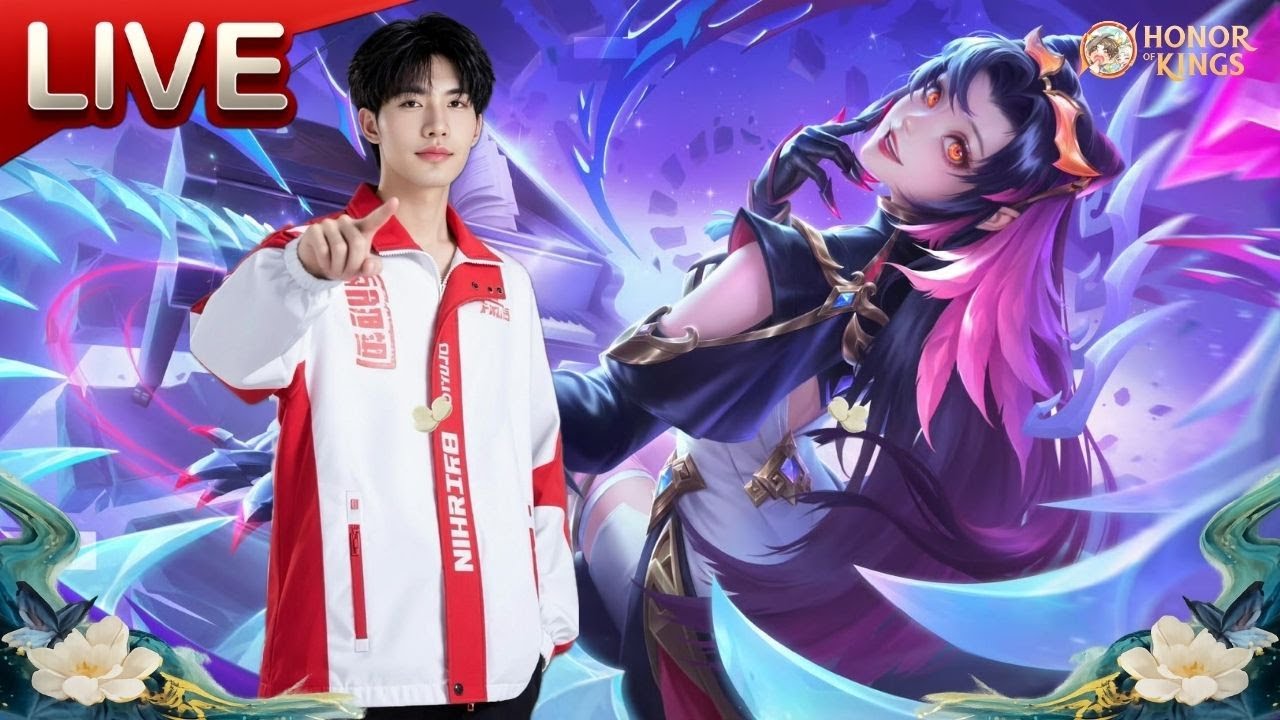 🔴 LIVE HOK : Practice Xi Shi FMVP Skin｜Wandering Dragon Violet Flower｜Honor of Kings CN