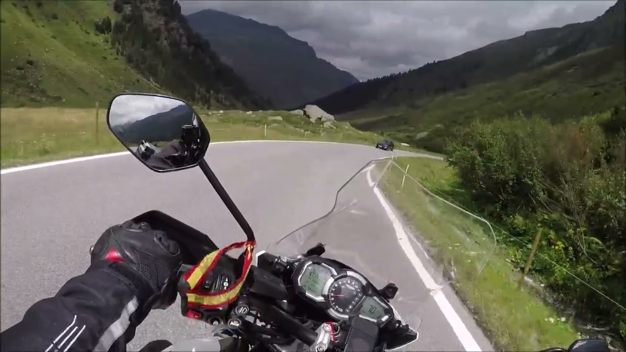 Silvretta en moto (Descenso hacia Landeck)