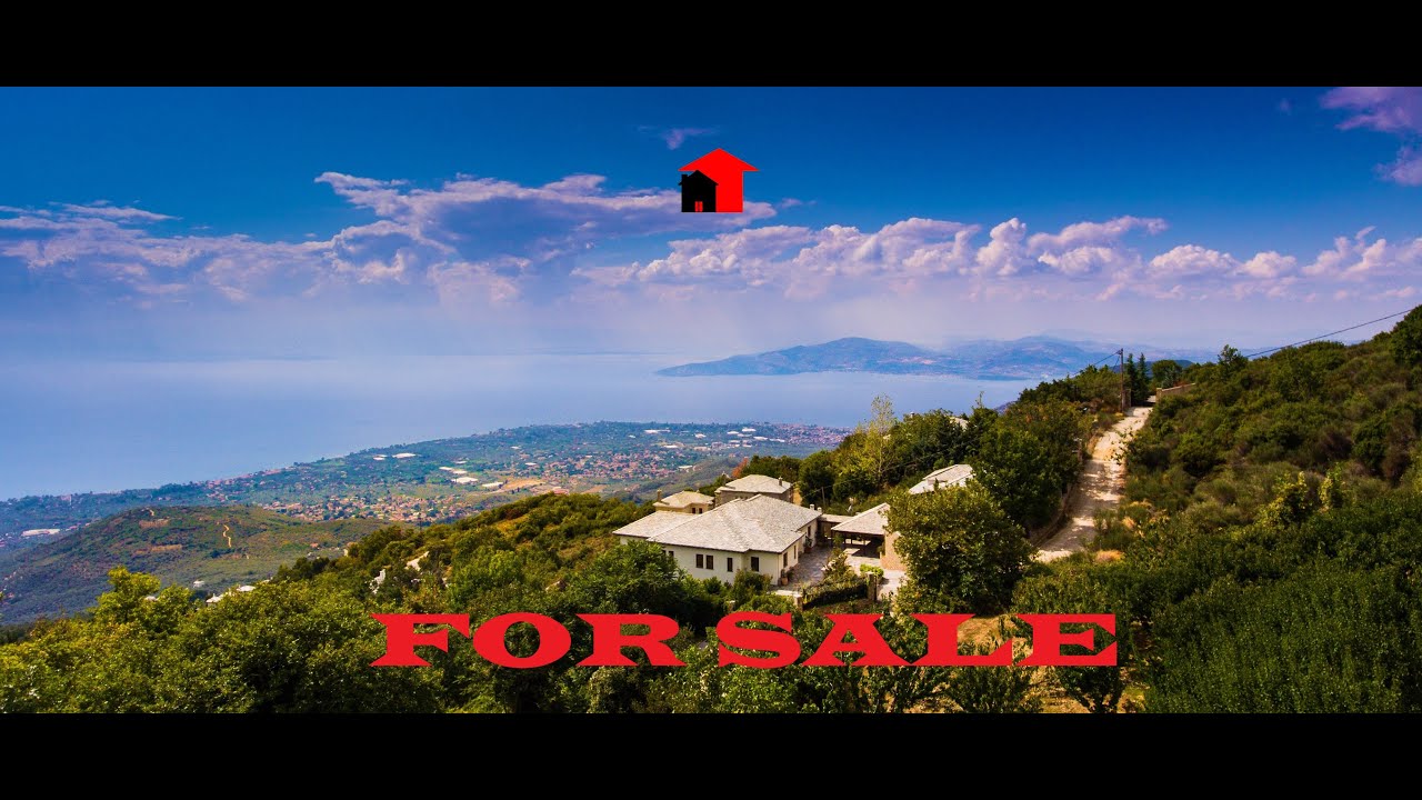 BEAUTIFUL VILA FOR SALE  PELION - ΒΙΛΑ ΠΩΛΕΙΤΑΙ ΣΤΟΝ ΑΓΙΟ ΓΕΩΡΓΙΟ ΝΗΛΕΙΑΣ ΣΤΟ ΠΗΛΙΟ ΜΕ ΑΠΙΣΤΕΥΤΗ ΘΕΑ