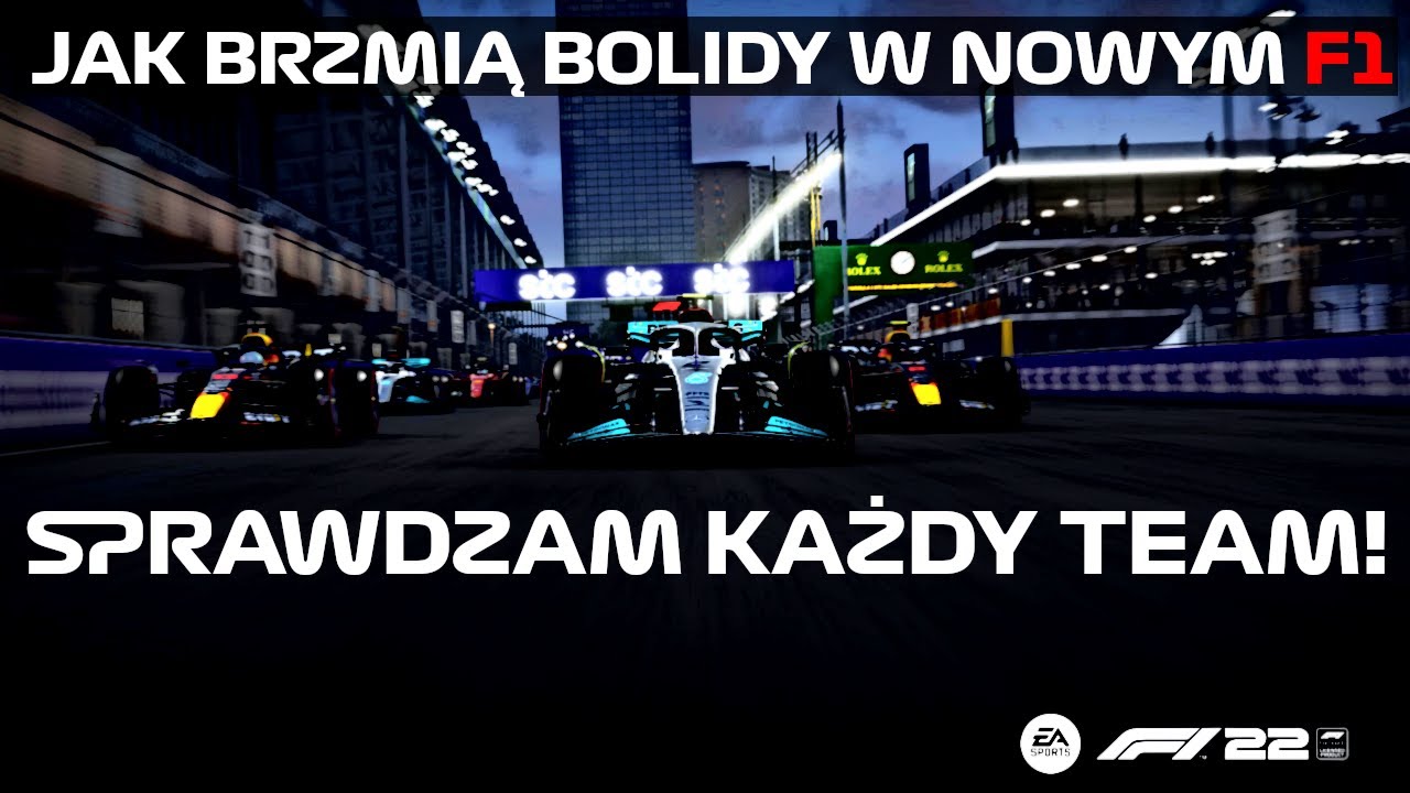 JAK BRZMIĄ BOLIDY W NOWYM F1 22 | KTÓRY NAJLEPSZY? | ALPINE I RED  BULL RZĄDZĄ!