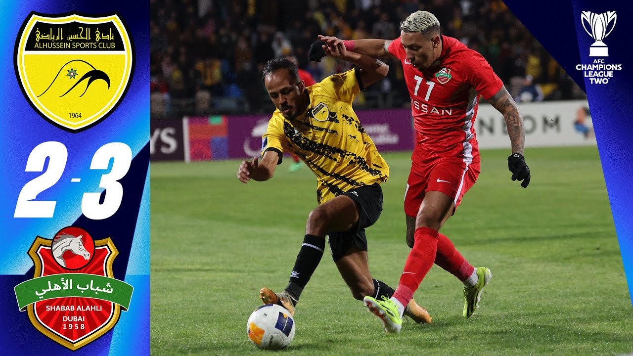 Al Hussein (JOR) - Shabab Al Ahli Dubai (UAE) | Highlights | AFC Champions League Two&trade;
