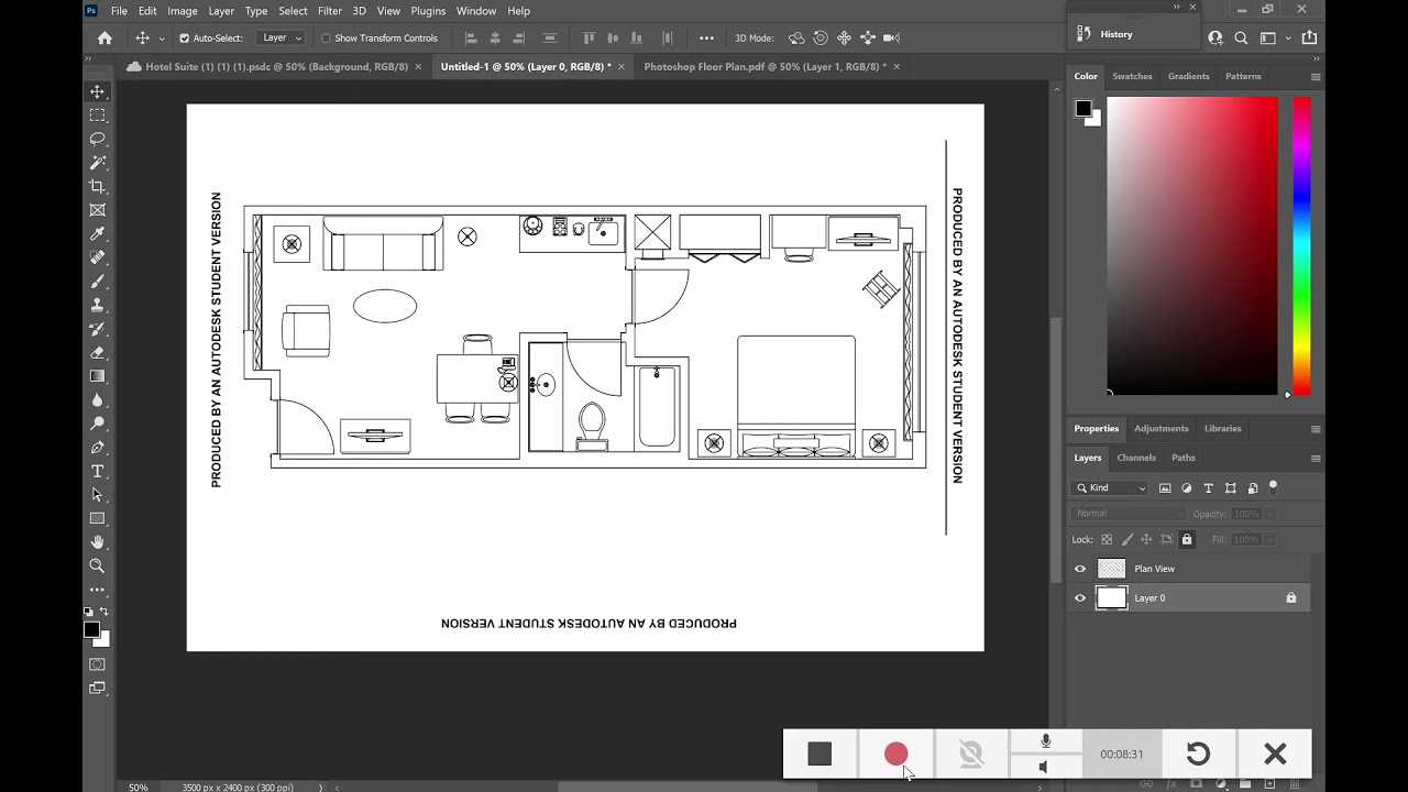 PDF to PHOTOSHOP Rendering | Option 1