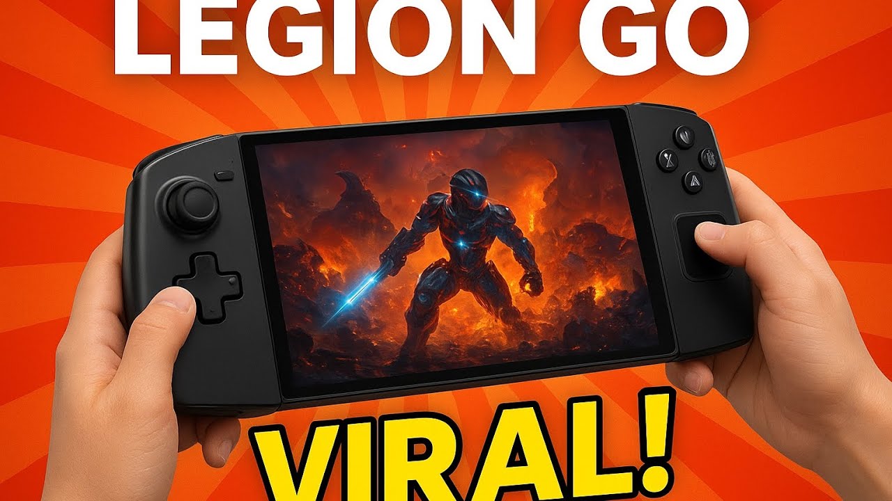 “Lenovo Legion Go: la consola que quiso ser una PC GAMER (y casi lo logra 😱)”