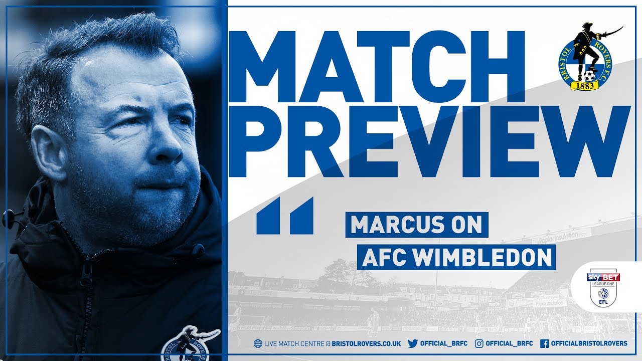 Preview: Marcus on AFC Wimbledon