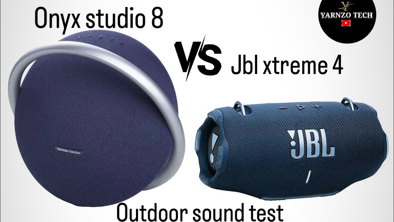 Jbl xtreme 4 vs onyx studio 8 outdoor sound test🔊