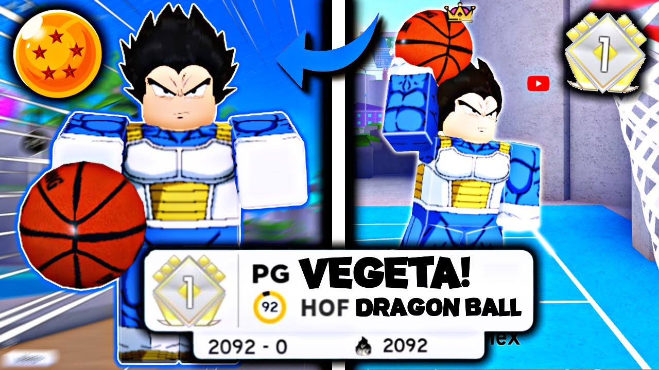 VEGETA DESTROYS OPPONENTS & TAKES OVER ROBLOX HOOPZ!