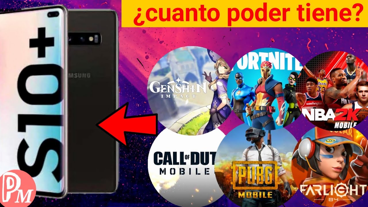 Samsung s10+ prueba de rendimiento en juegos
