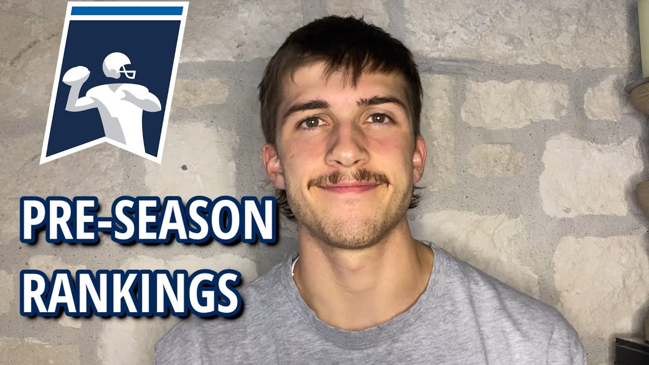 ASMR College Football Pre-Season Top 25