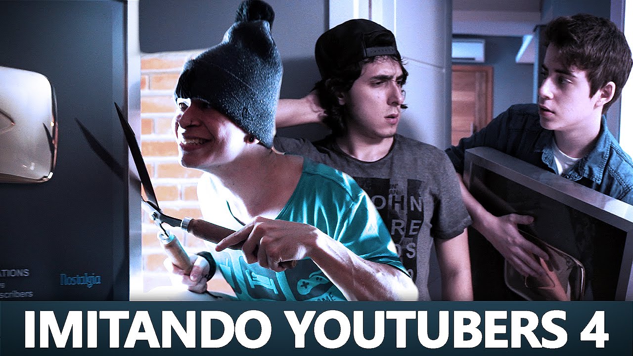 IMITANDO YOUTUBERS 4 - Cellbit e Aruan