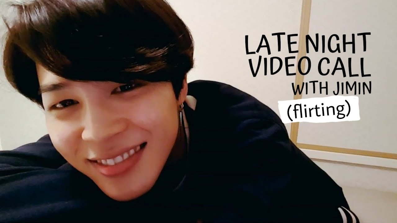 bts imagine || late night calls with jimin 📲