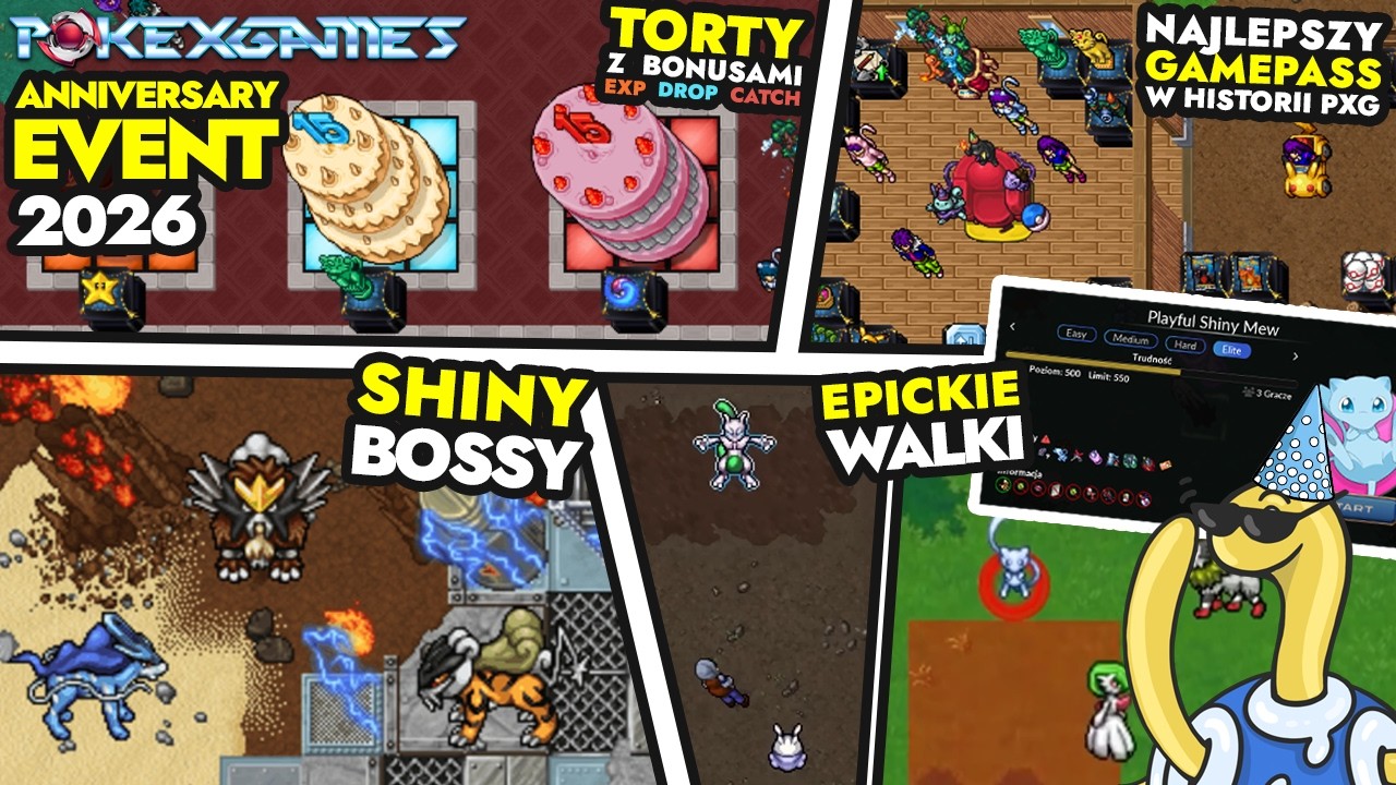 Anniversary Event w PokeXGames 2026 - Najlepszy Event w Historii - Om&oacute;wienie PL