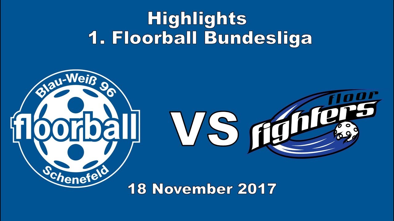 Floorball Highlights: Blau-Weiß 96 vs. Floor Fighters Chemnitz | 1. FBL, 7. Spieltag 17/18