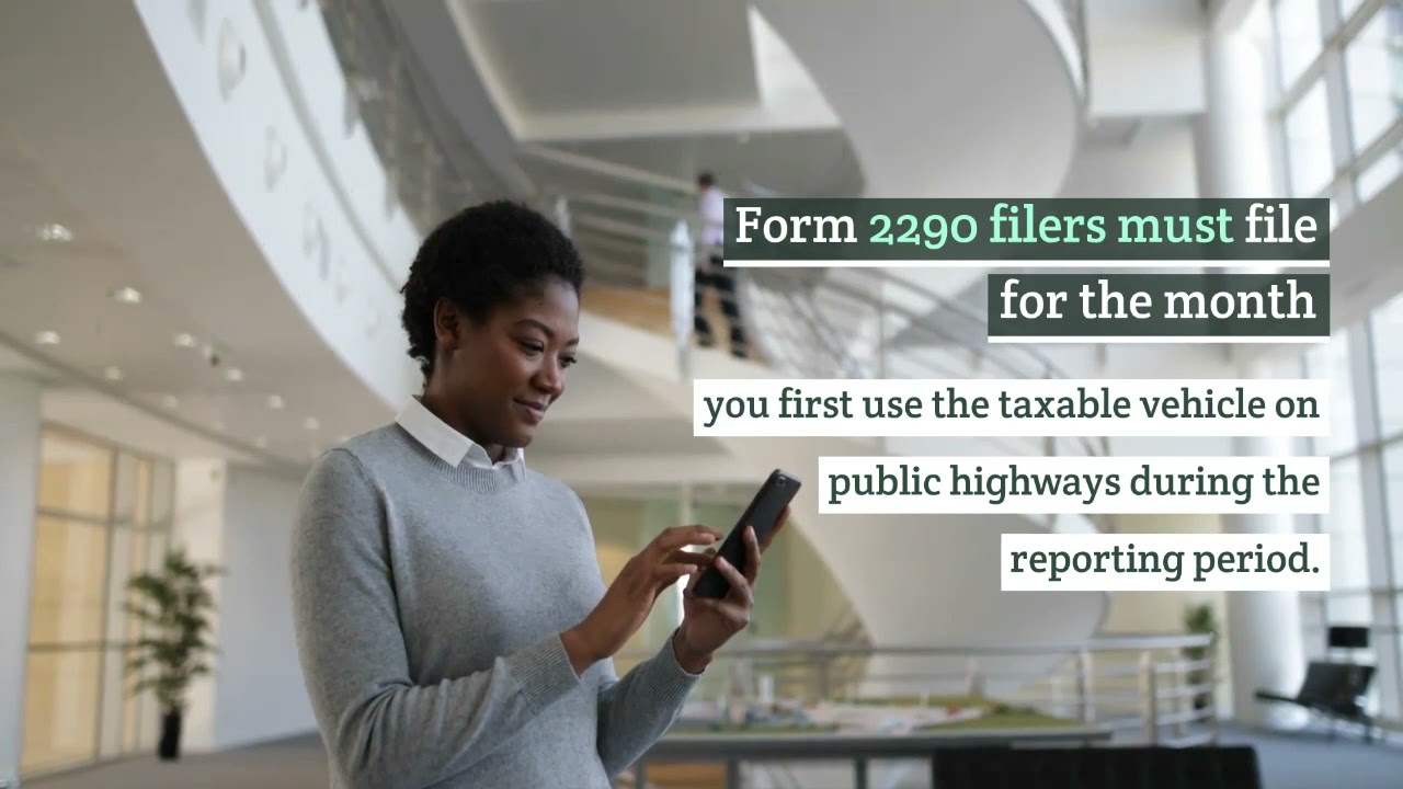 Form 2290 Online | 2021 Heavy Highway Use Tax Form 2290 | E File Form