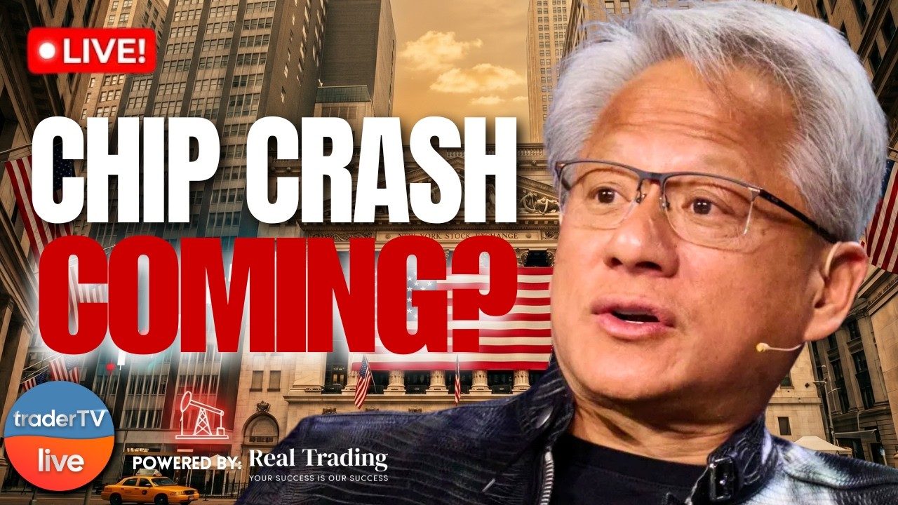 $AVGO Broadcom Sparks AI Selloff $NVDA -.50% Chip Crash Coming? | Stock Market Live