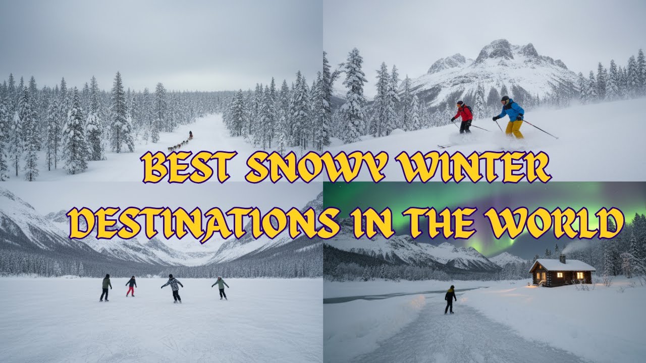 Best snowy winter destinations in the world!