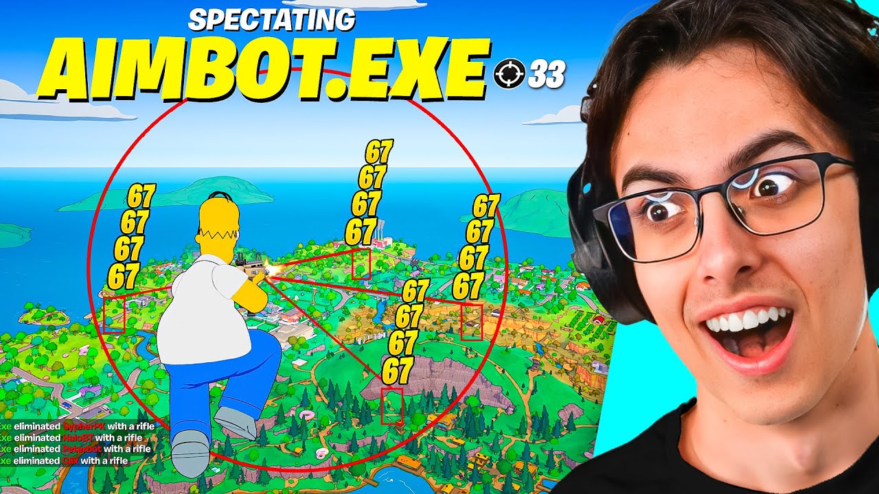 Реакция на самых БЕЗУМНЫХ хакеров Fortnite!