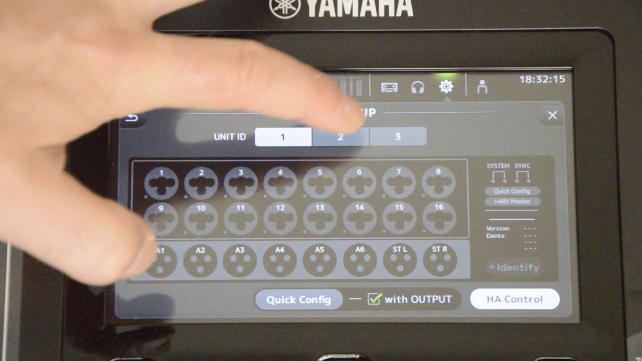 Tutorial YAMAHA TF3 (3.2)   Configuración de la Red Dante. Control desde TF Series y Rio1608 Dante