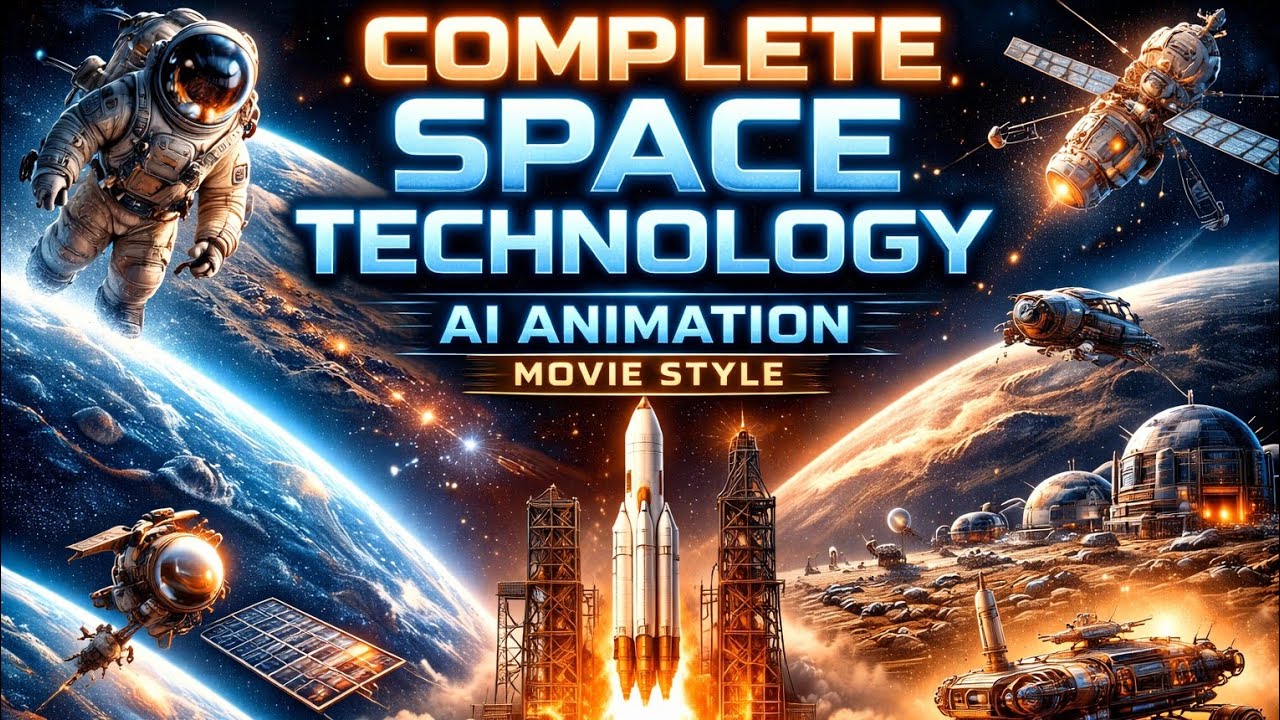 “From Rockets to Satellites 🚀 | Space Tech Explained Like a Movie 🎬”