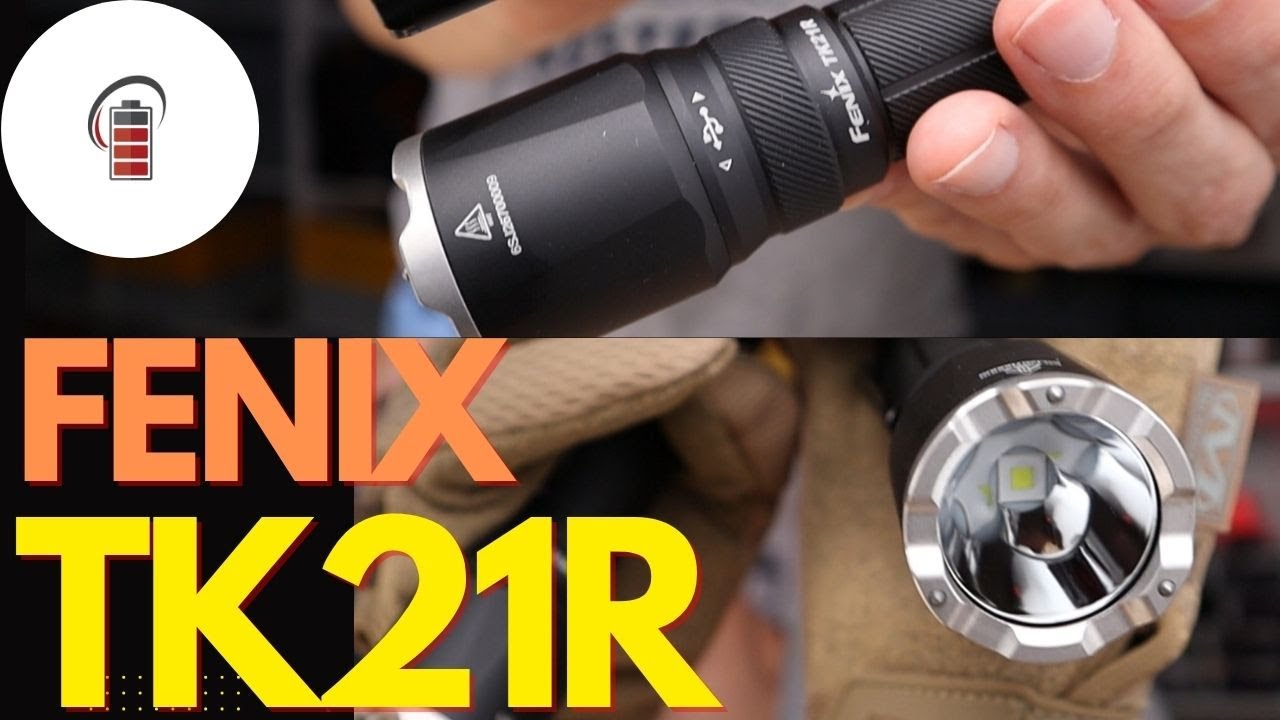 Fenix TK21R 3600 Lumen taktische Taschenlampe