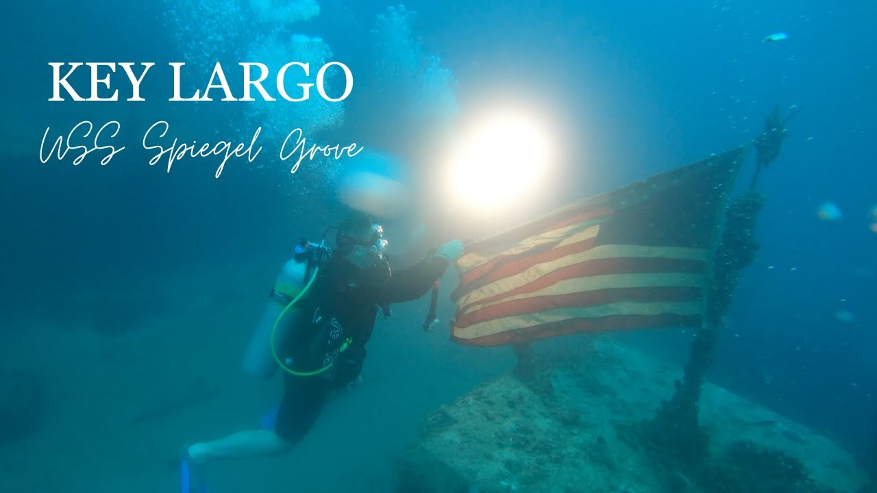 Scuba Diving Through a WWII Ship in Key Largo