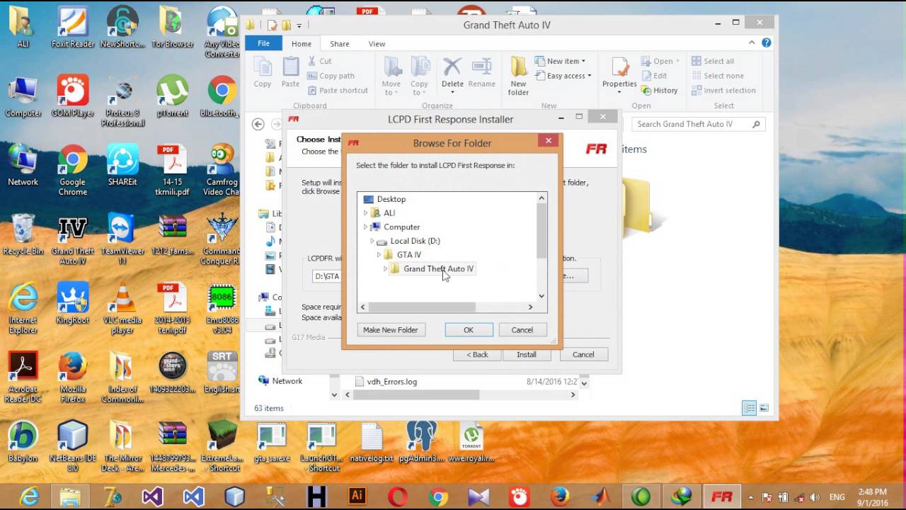 How to Install LCPD First Response 1.1 and solve all the problems in GTA IV