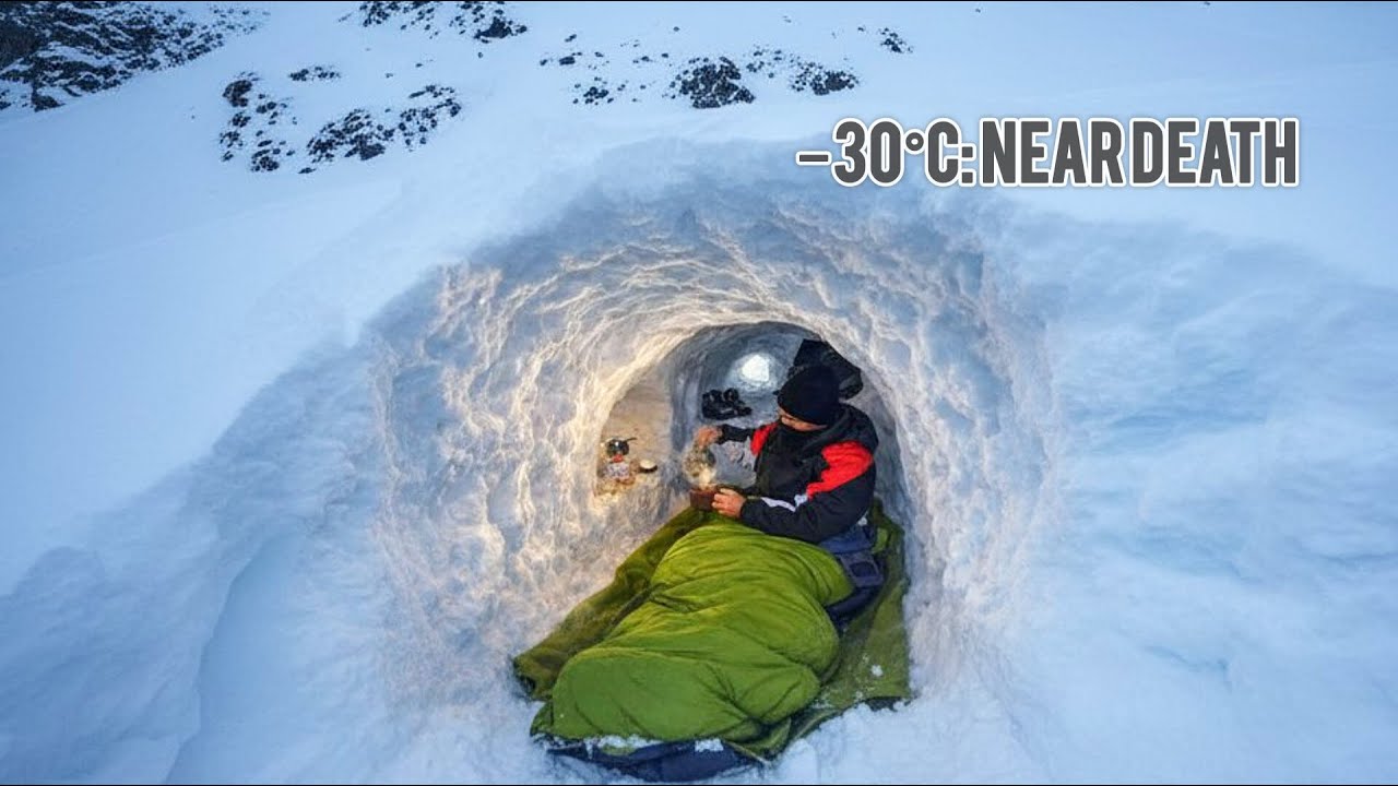 Surviving Death in an Ice Cave | -30°C, 2800m Altitude