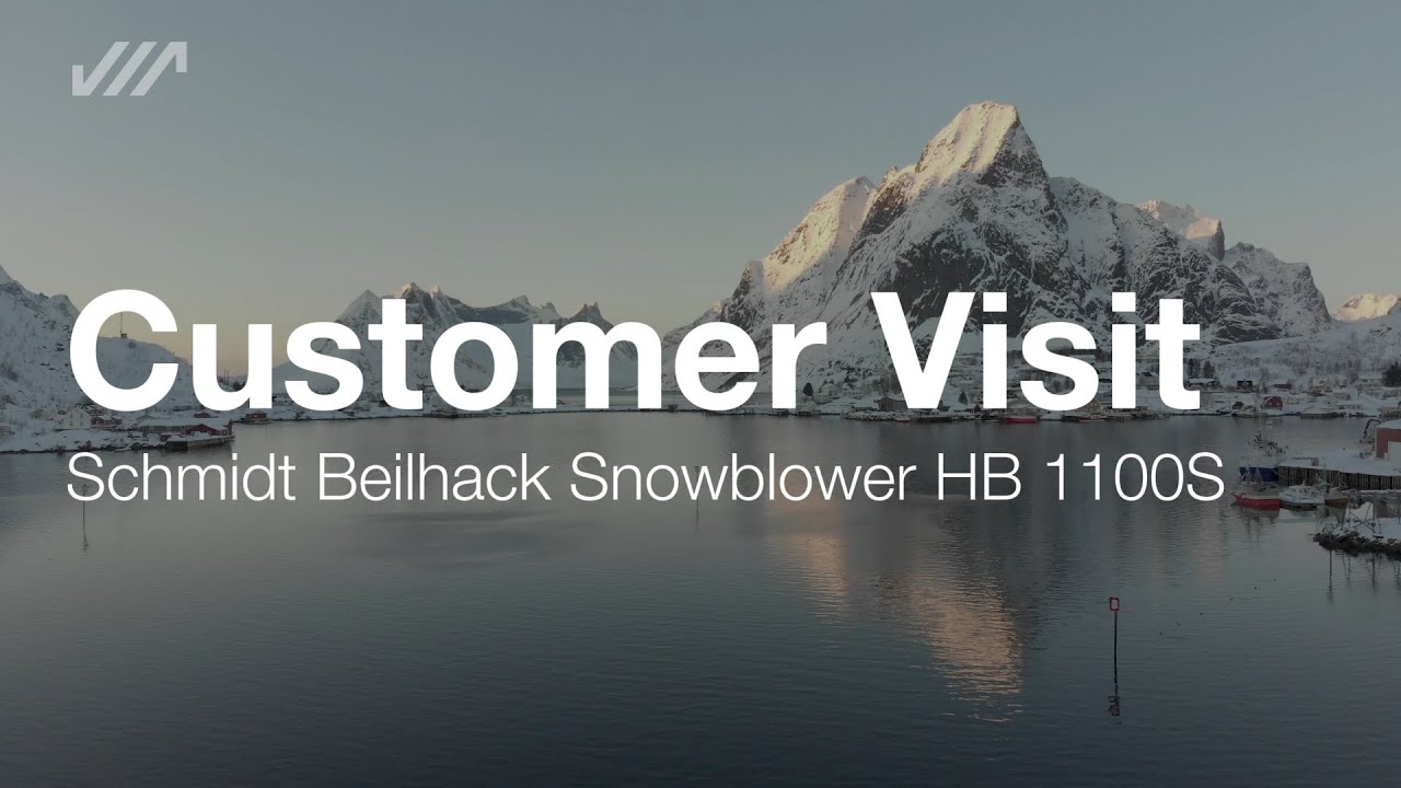 Schmidt Beilhack HB1100S for Bane NOR | Customer Visit