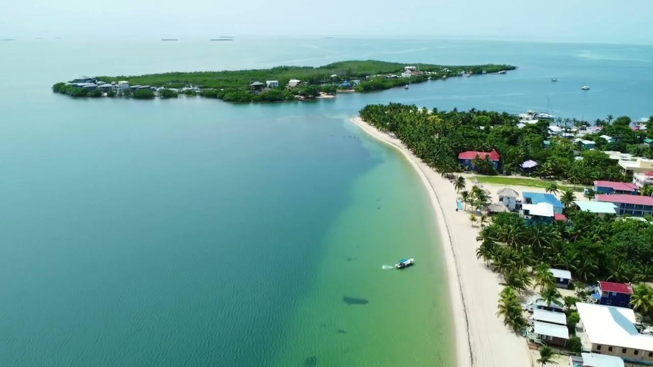 Welcome to Placencia, Belize - An Aerial Tour of Placencia Village Captured with a DJI Mini 4K in 4K