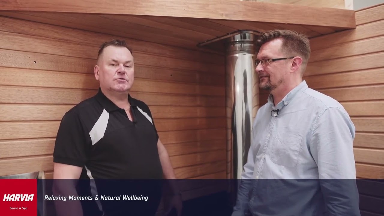 How To  Installation Of Harvia Wood-Burning Stove