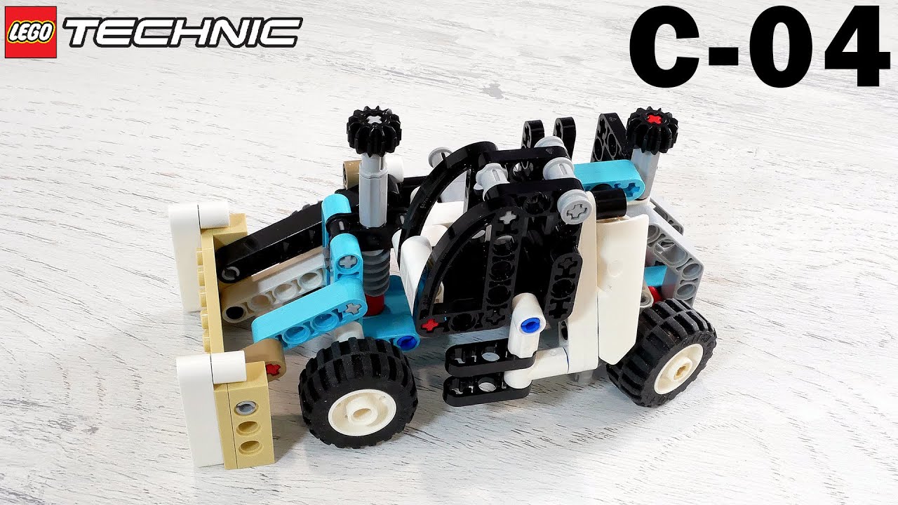 C-MODEL for LEGO Technic 42133 set: Dozer Compactor with building instructions