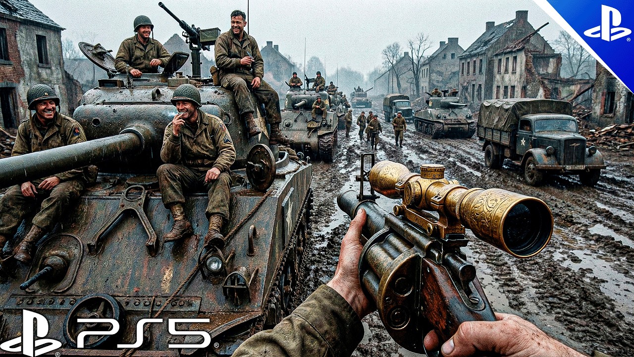 Мы выбрали СЕКРЕТНЫЙ МАРШРУТ, который помог ВТОРГНУТЬСЯ В ГЕРМАНИЮ - Call of Duty WWII - Захватыв...
