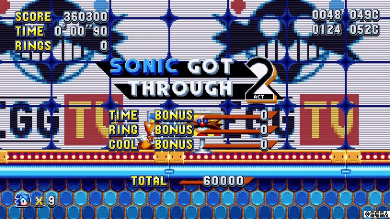 Sonic Mania debug %