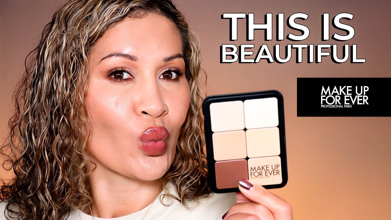 NEW MAKEUP FOREVER HD SKIN SCULPTING PALETTE👌 КАК ПРОФЕССИОНАЛЬНО ВЫДЕЛИТЬ КОНТУР И ВЫДЕЛИТЬ КОНТУР✨