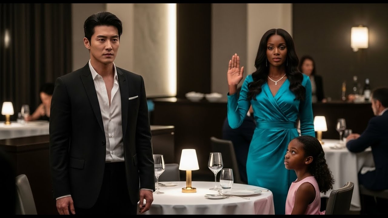 Korean Mafia Boss Can’t Get a Table for Dinner — Until a Single Mom Stood Up and Waved...