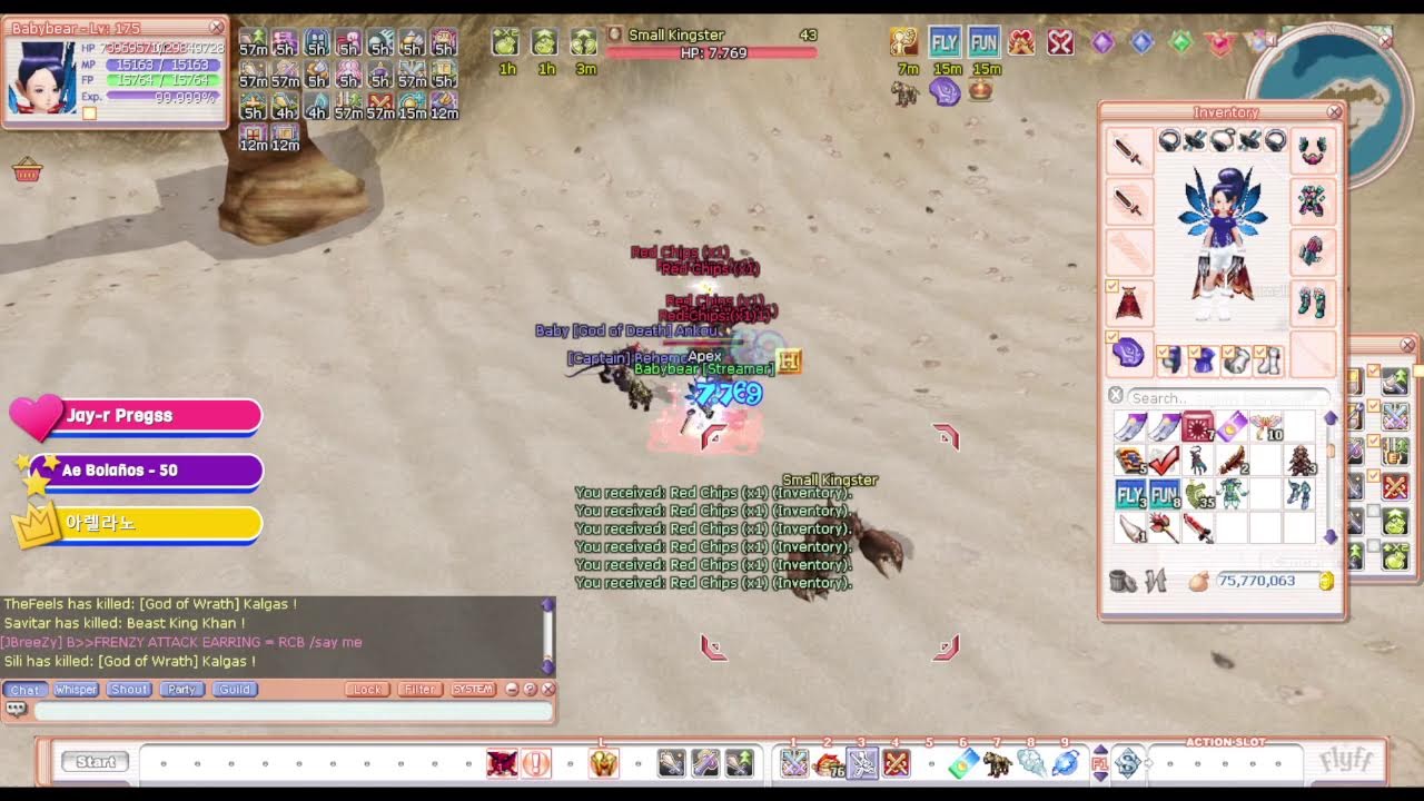 Frenzy Flyff highrate 2024