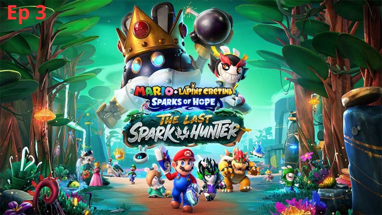 LES MELOSPHERES SUR MARIO + THE LAPINS CRÉTINS SPARKS OF HOPE DLC 4K #3 !