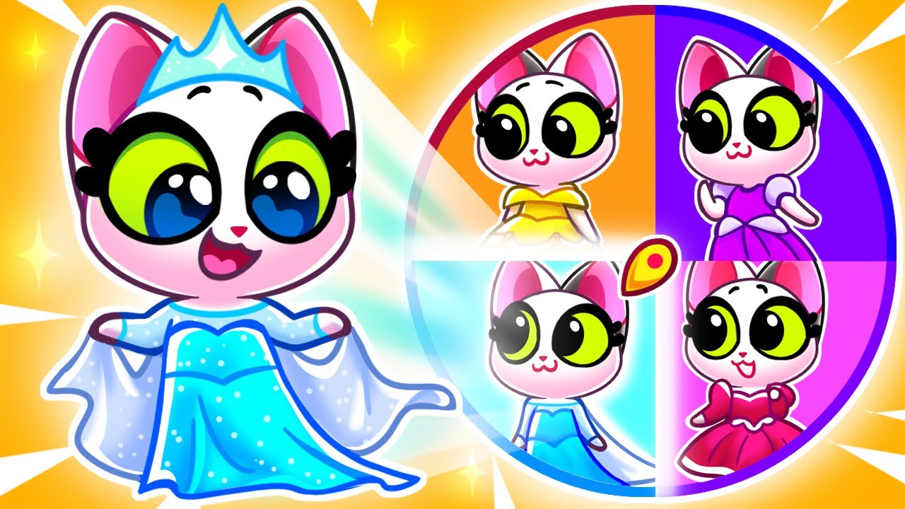 Princess Dress Up 👑👗 Lucy Is A Princess 🌟 Animated Cartoon Sories by Purr-Purr